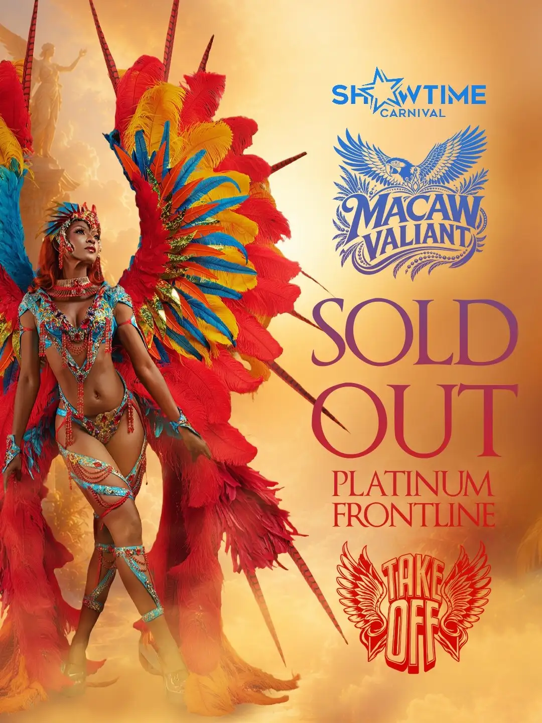 Macaw Valiant costume